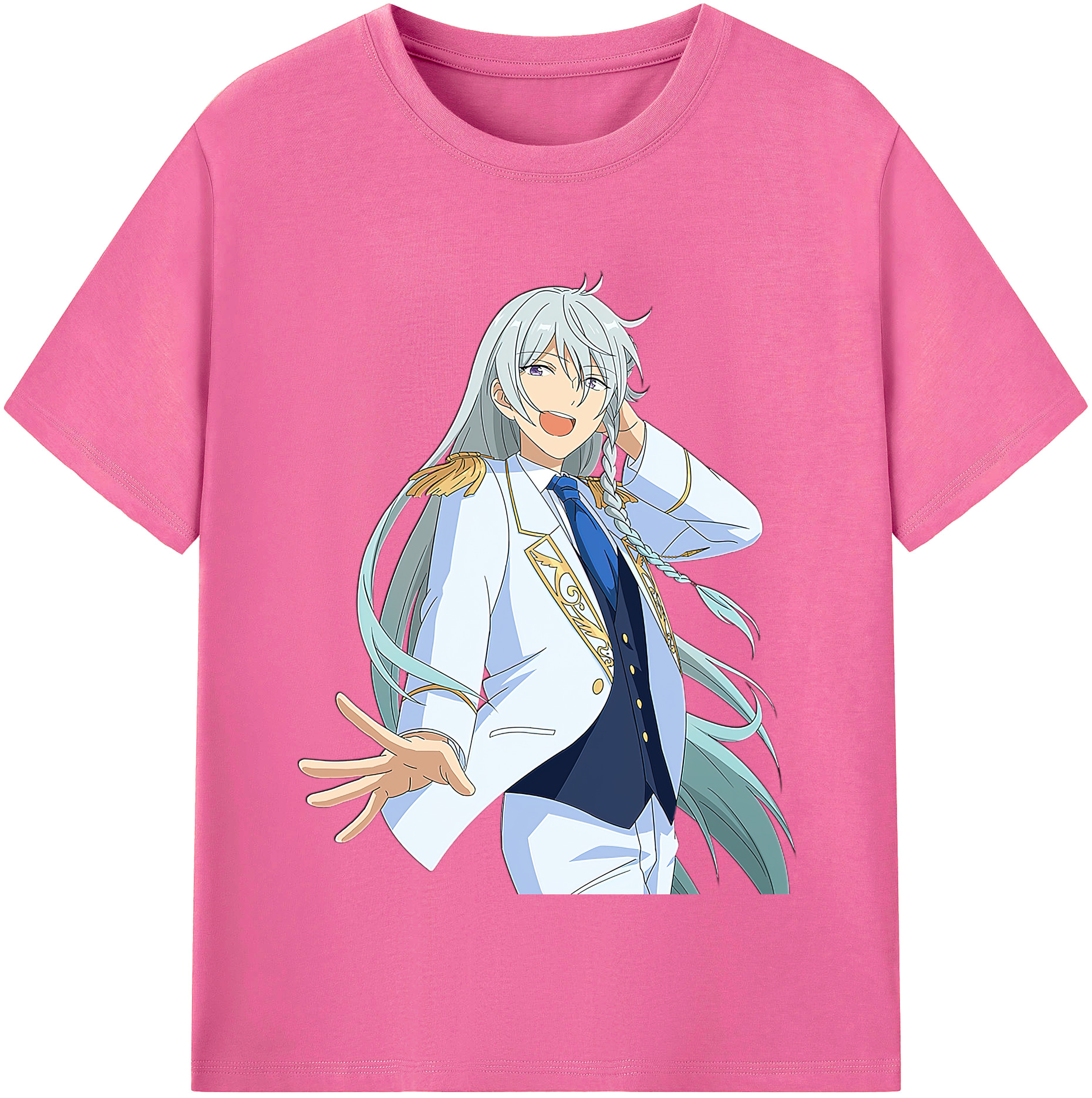 あんさんぶるスターズ! Ensemble Stars レディースカジュアルプリントTシャツ（綿100％）